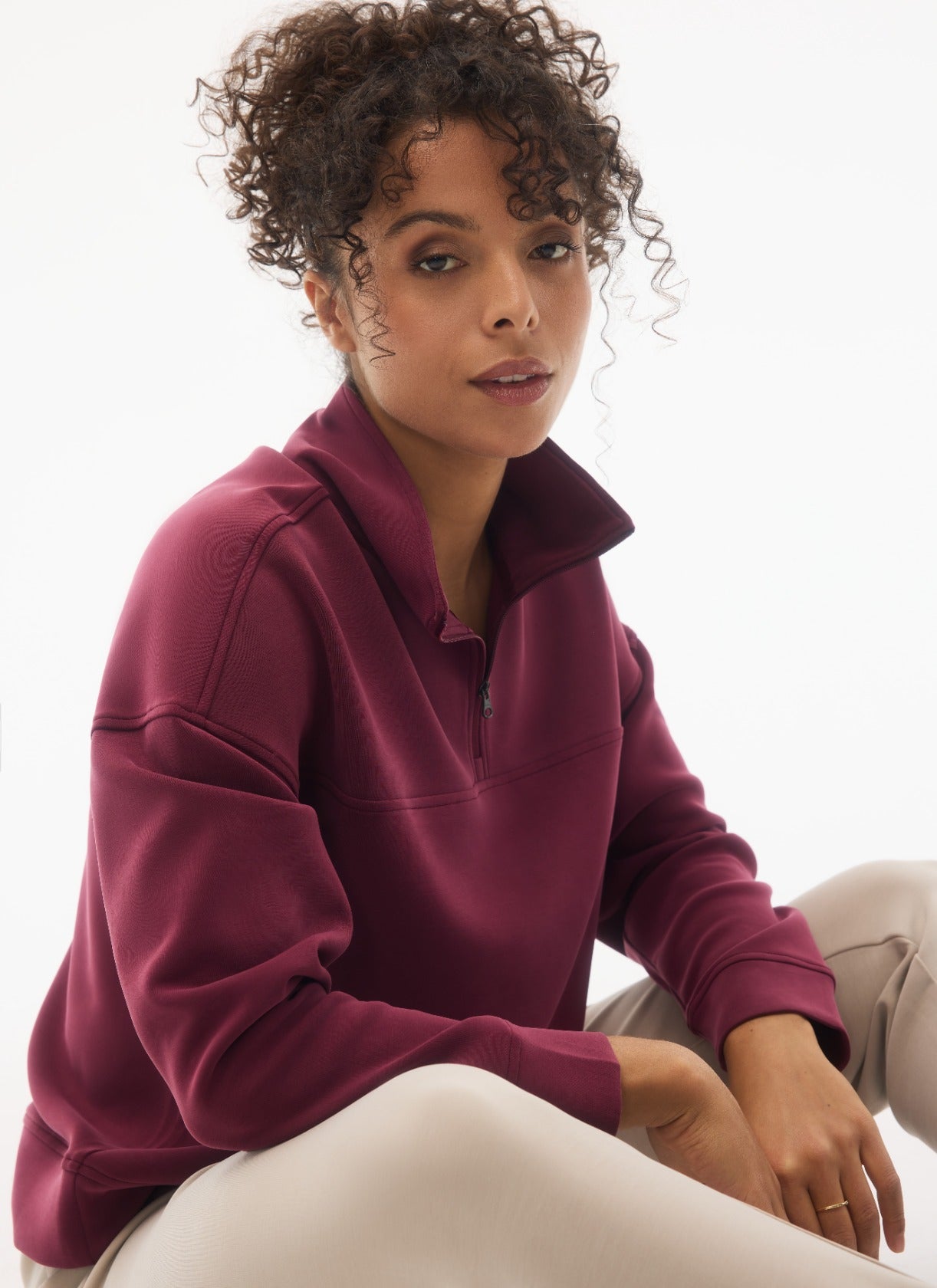 IVY 1/2 Zip Top – FIG Clothing