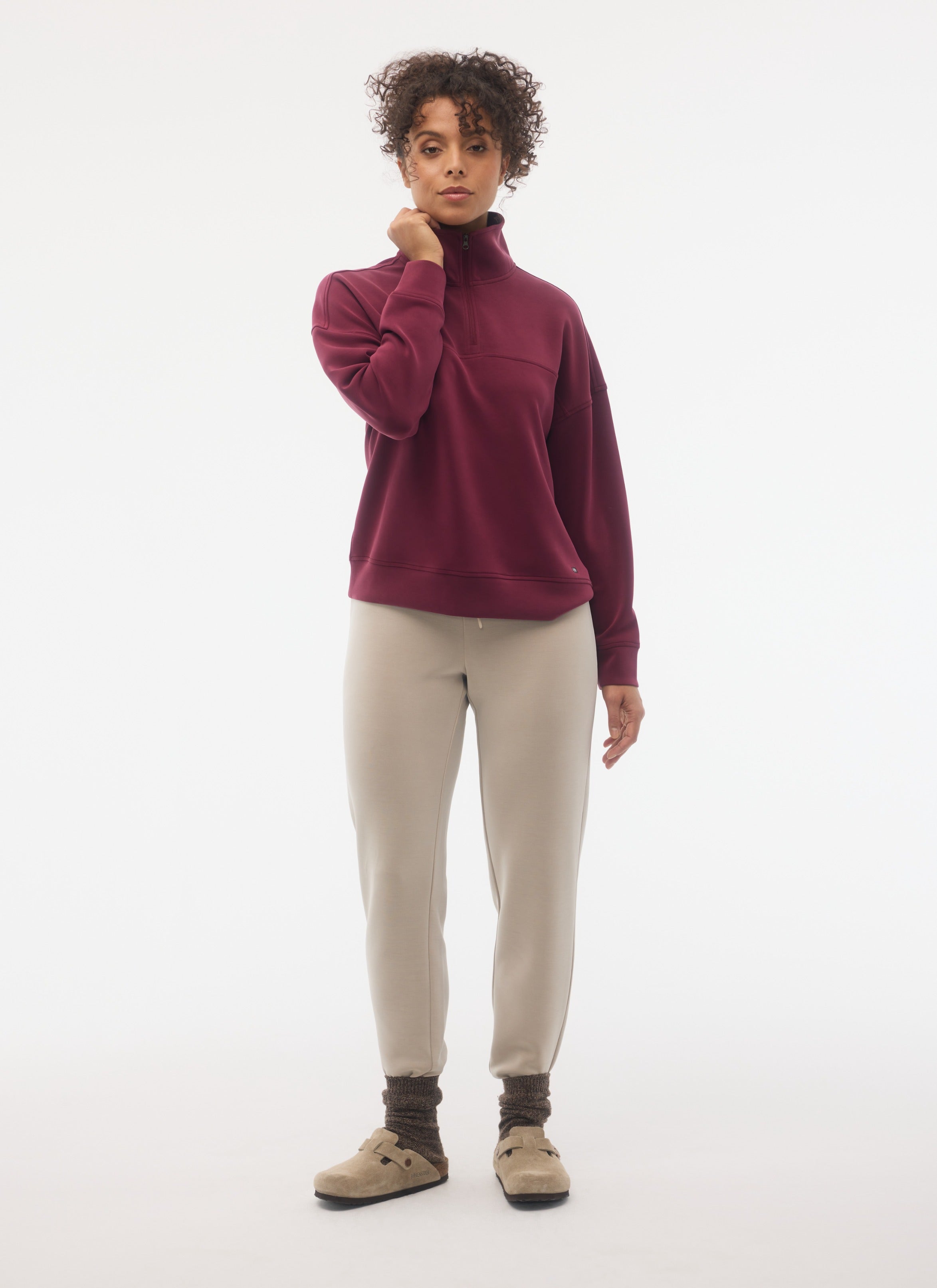 IVY 1/2 Zip Top – FIG Clothing