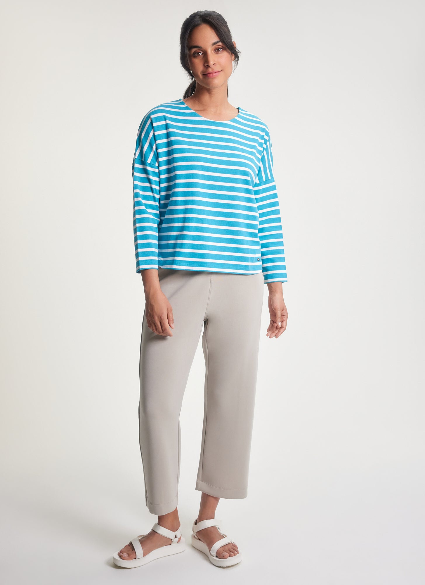 NEWPORT 7/8 Sleeves Breton Top