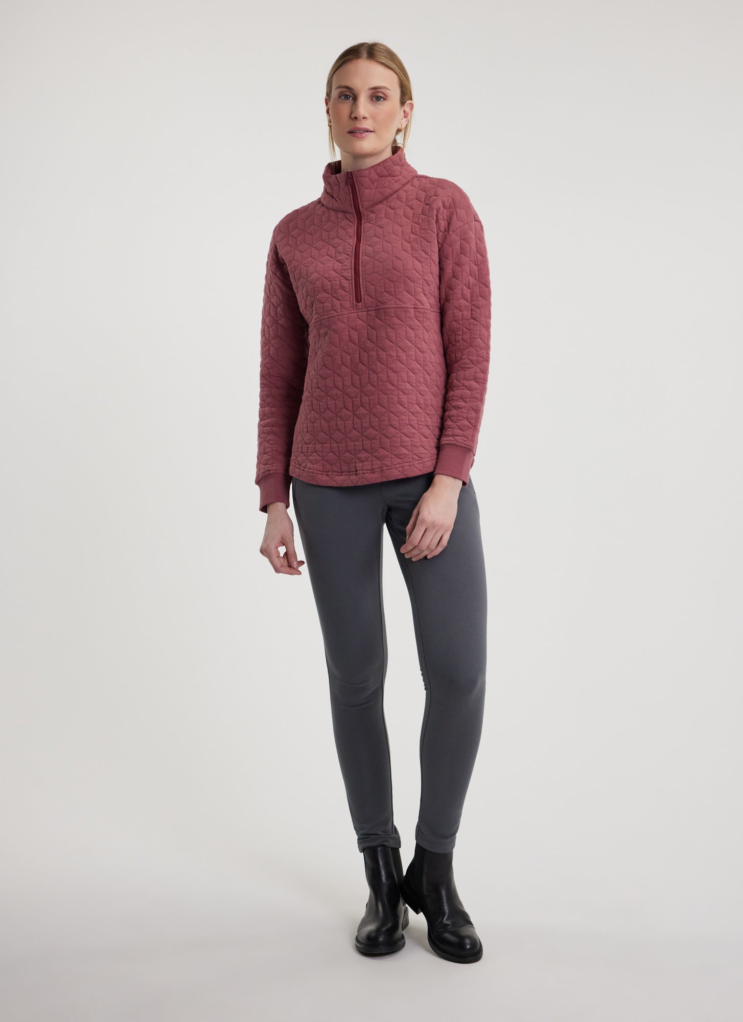 FREYA Quilted Sweater
