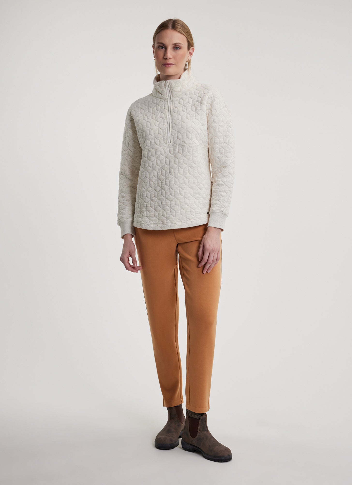 FREYA Quilted Sweater