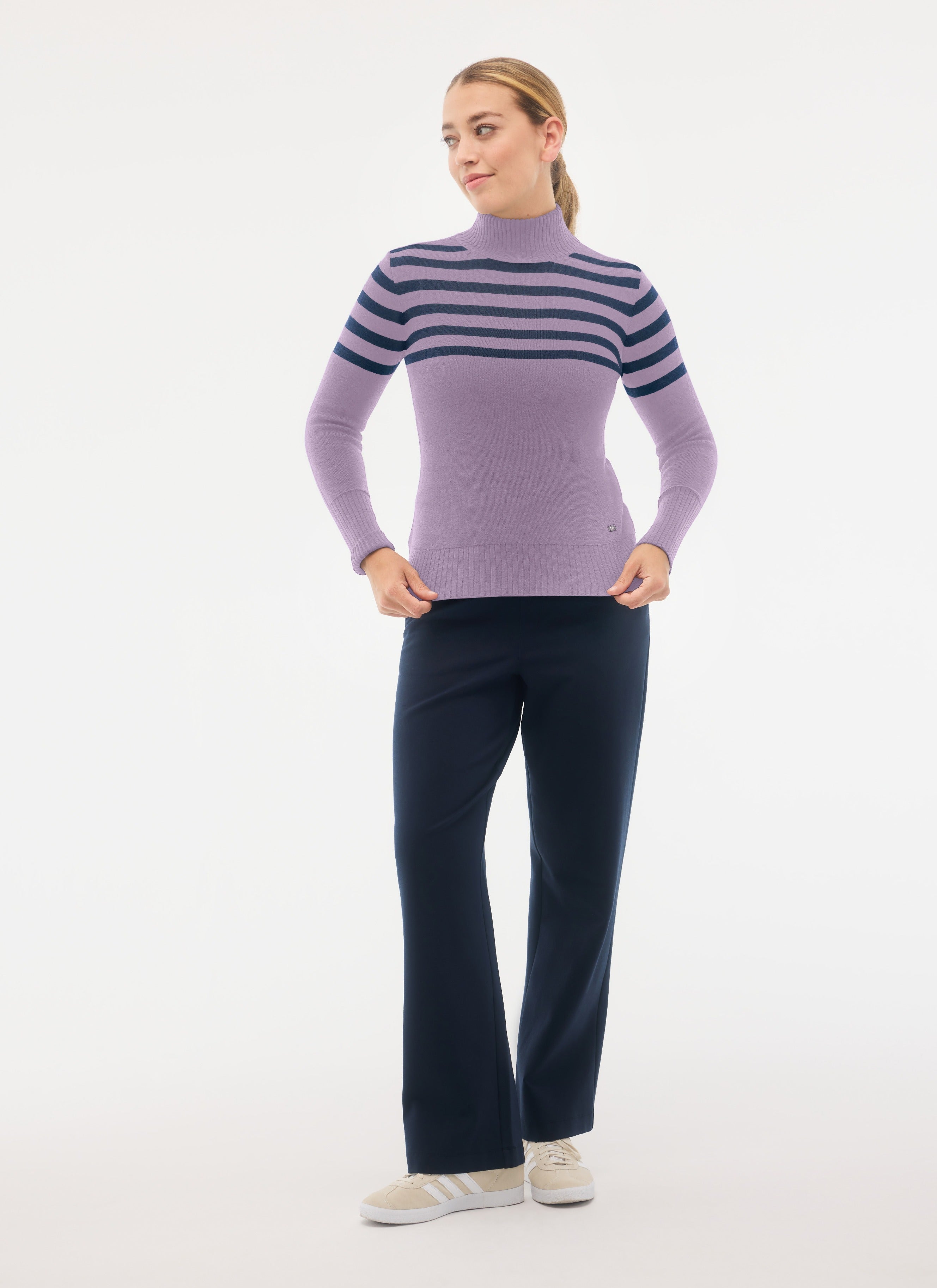 CHIARA Mock-Neck Sweater