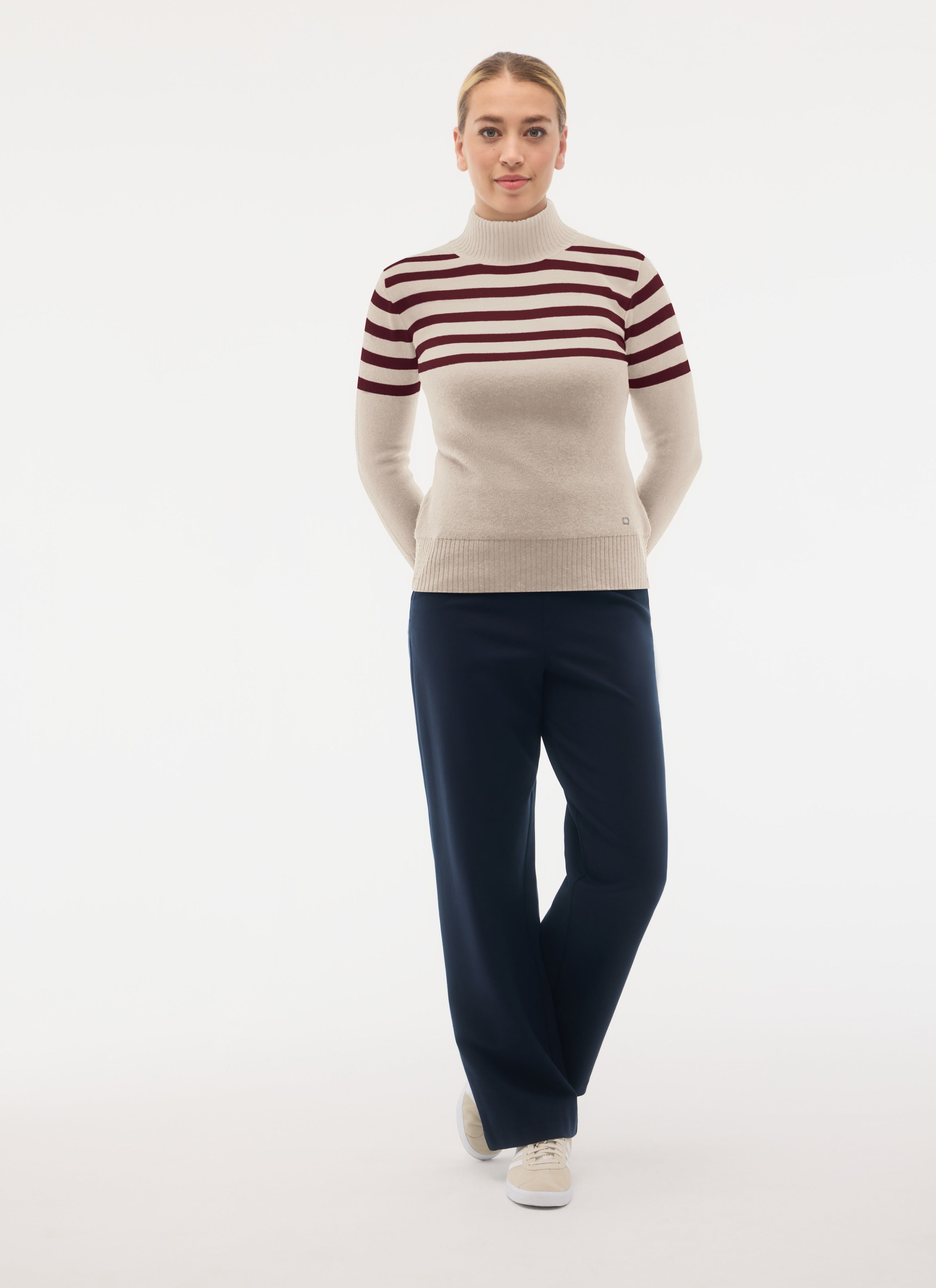 CHIARA Mock-Neck Sweater