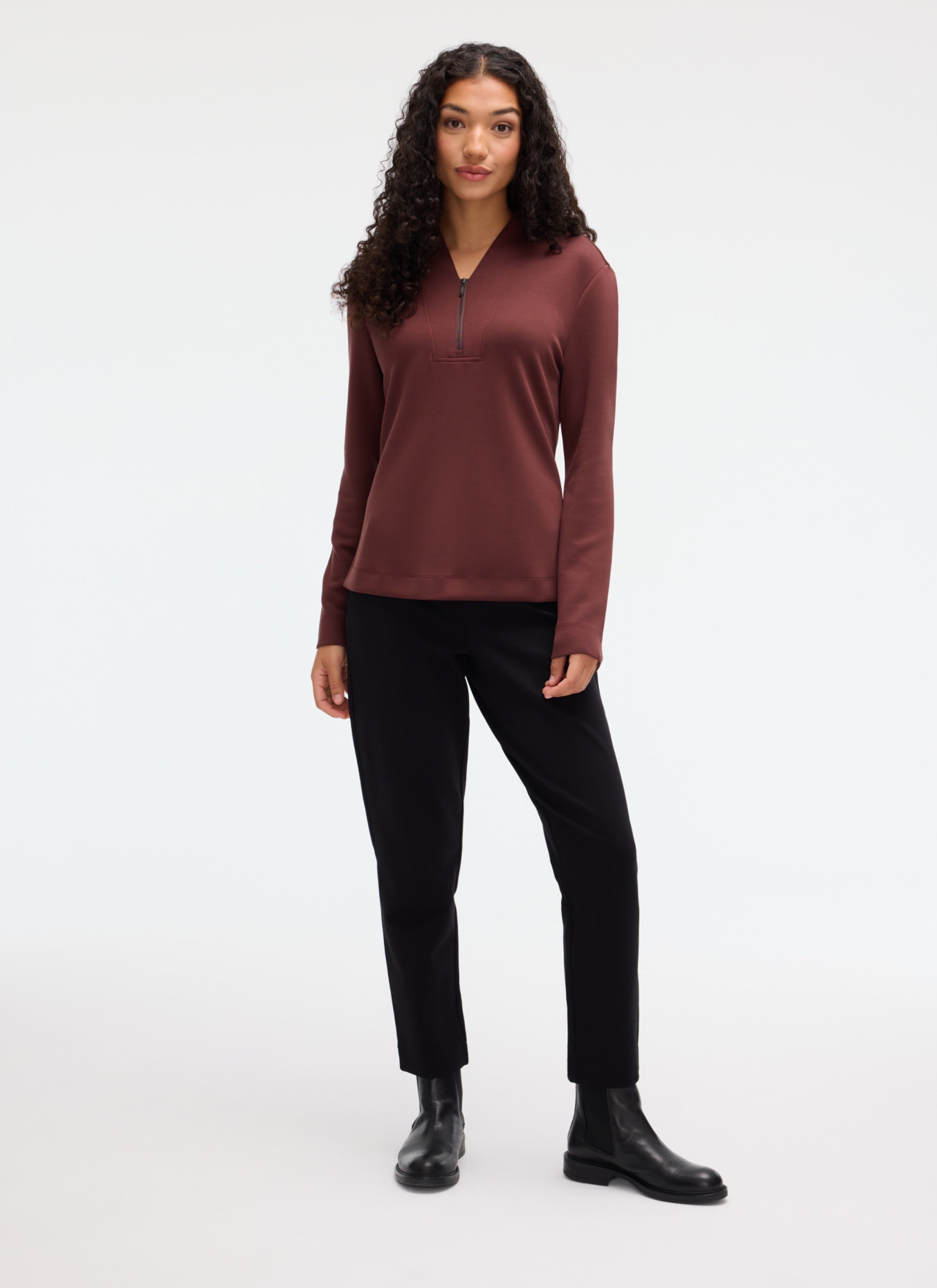 ELIN Half-Zip Sweater