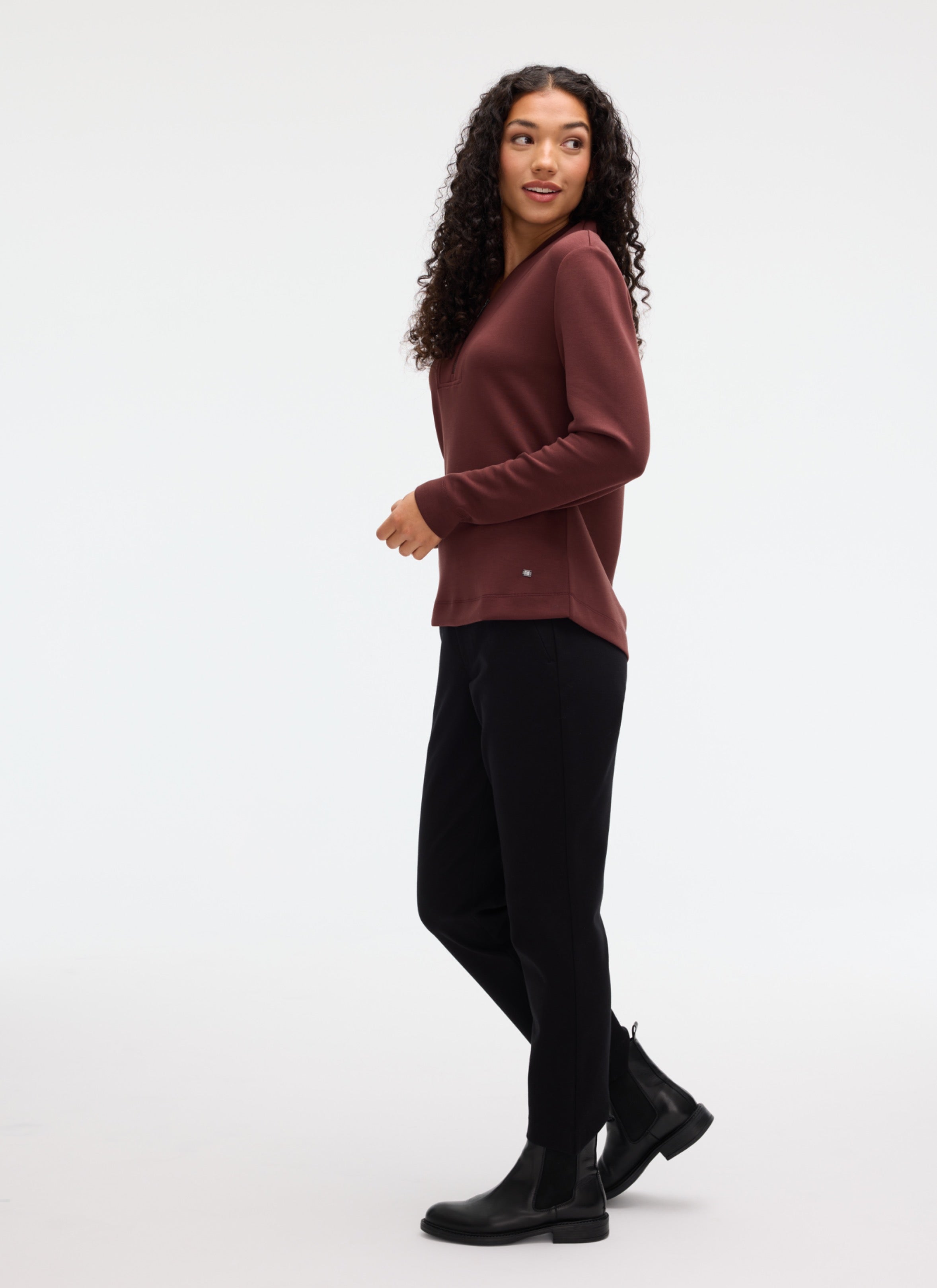 ELIN Half-Zip Sweater