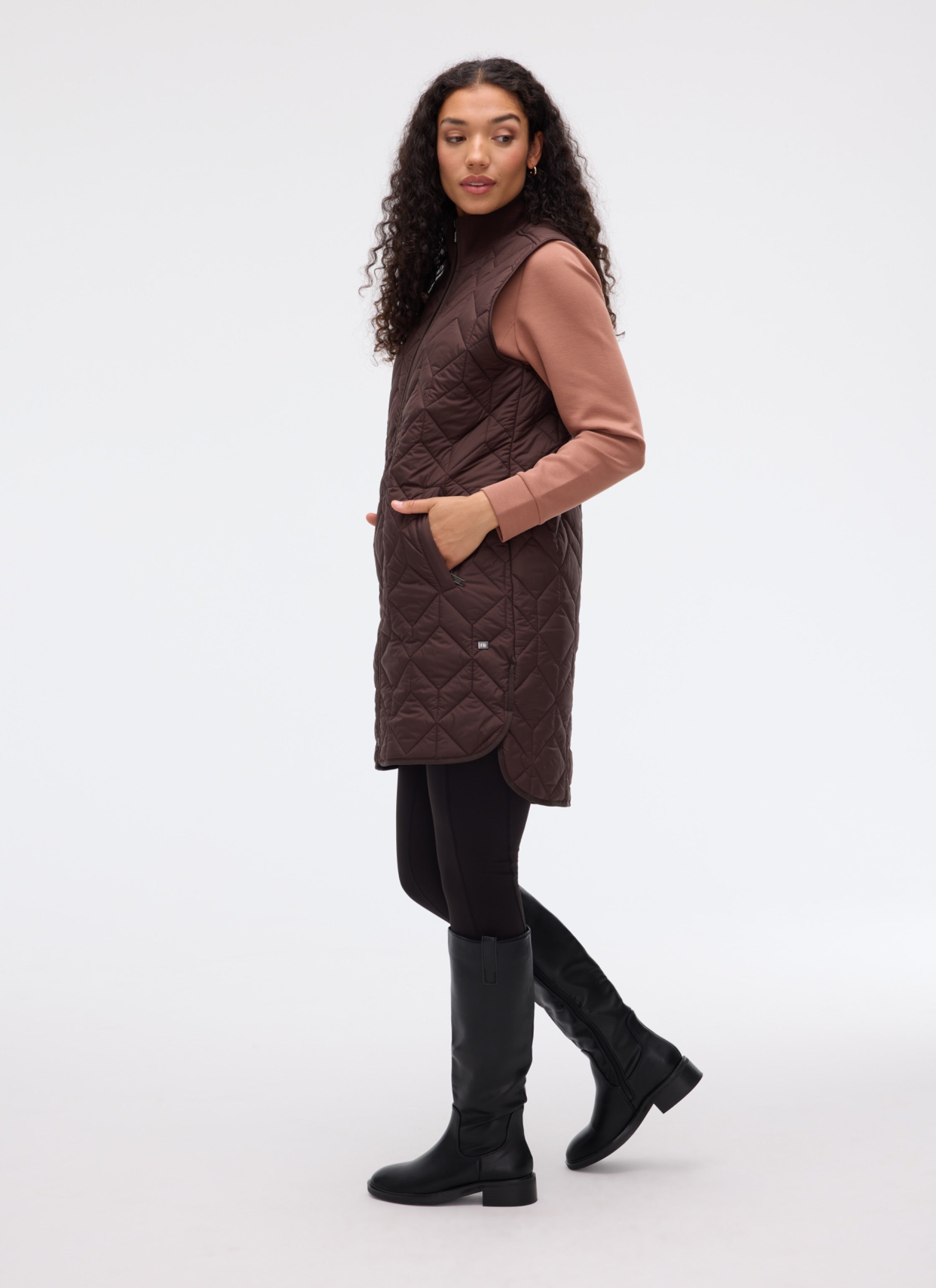 ARIA Long Vest